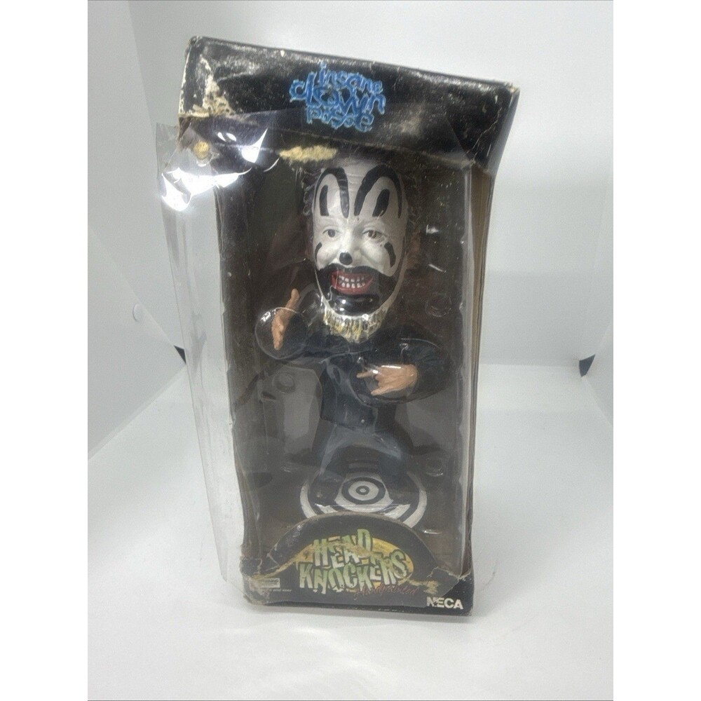 New NECA Insane Clown Posse (ICP) Head Knockers Violent J Bobblehead “Read”